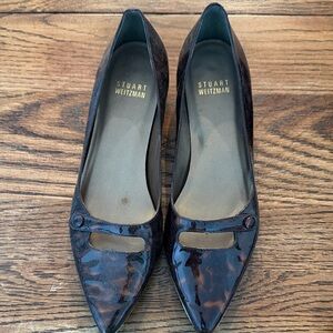 Stuart Weitzman Tortoise Shell Flats